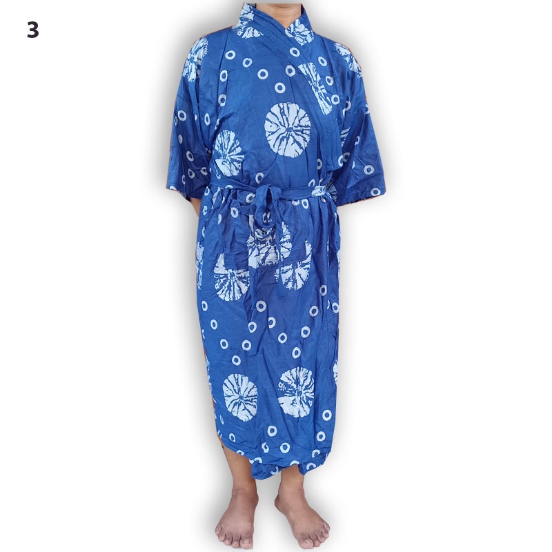 Kimono Motif Jumputan Tye Dye