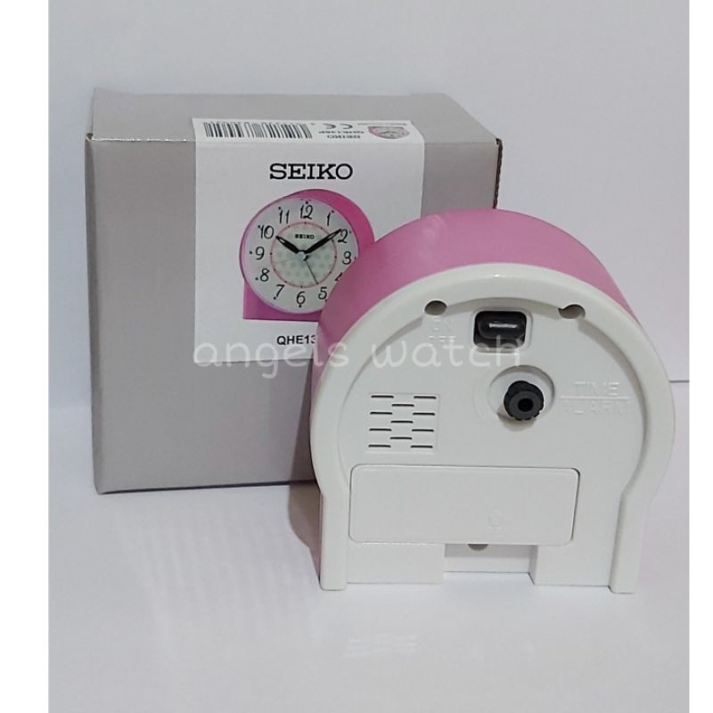 Jam Weker Seiko Alarm QHE136P ORIGINAL SEIKO PROMO TERMURAH