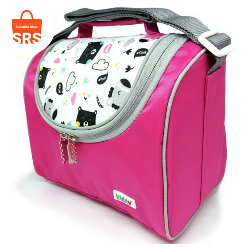 Kiddy Cooler Bag Asi + Ice Gel 200 gram 24x20x16cm / Tas Penyimpan ASI / Baby Coller Bag Bayi 5035