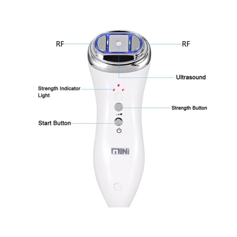 Mini Hifu Professional High Focused Anti-aging Wrinkle Removal Radio Frequcncy Beauty Instrument