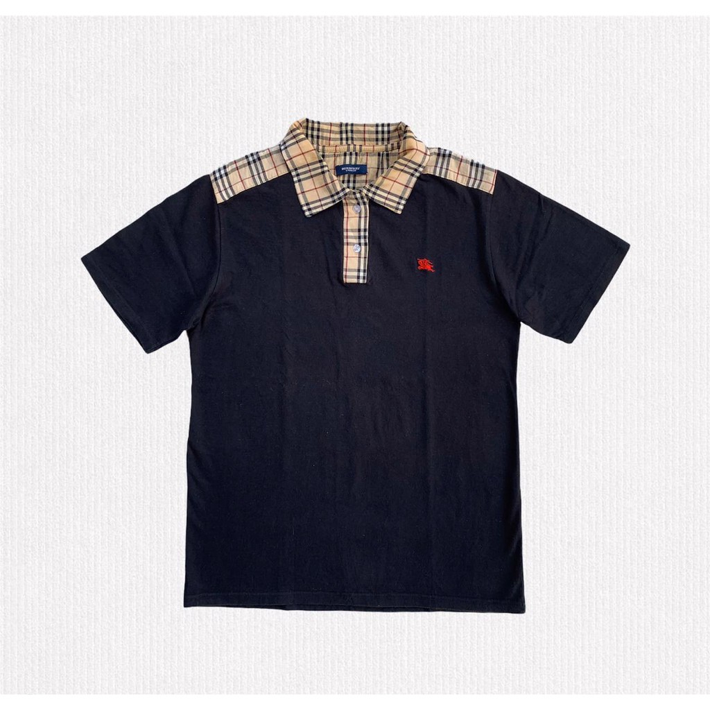 Burberry Poloshirt Kaos Kerah Second Bekas Original