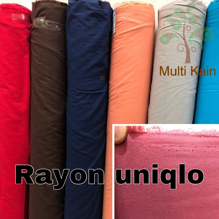 Jenis Kain Baju Uniqlo