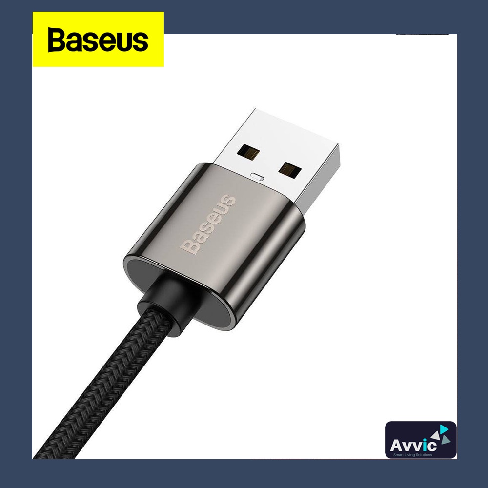 BASEUS Kabel Data Gaming Elbow USB to Type C Fast Charging 66W 1-2M