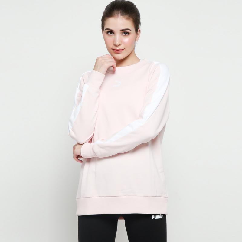 Puma Classics T7 Crew Original Sweater Wanita Lengan Panjang - 595203 17
