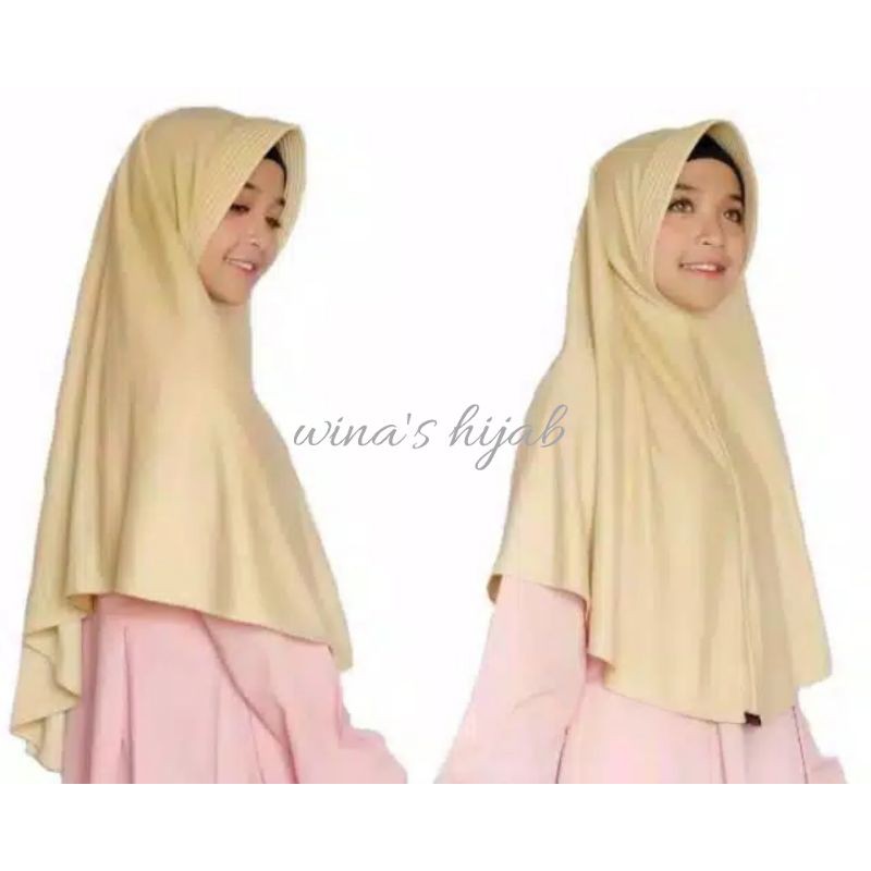 kimar bergo pingwin pet antem bahan kaos tc