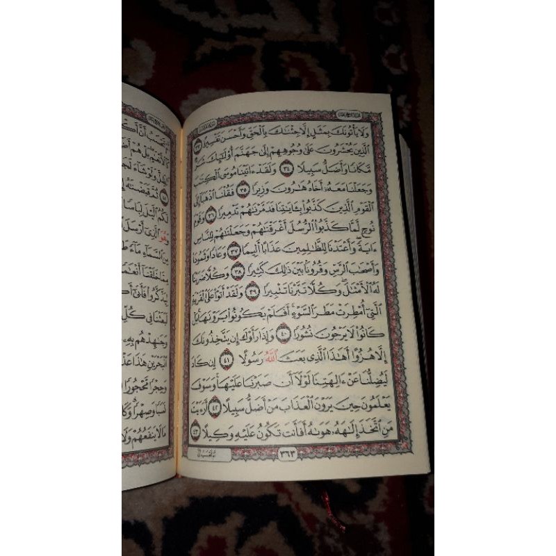 Al Quran Rosm ustmani Ori ukuran 12x18 cm