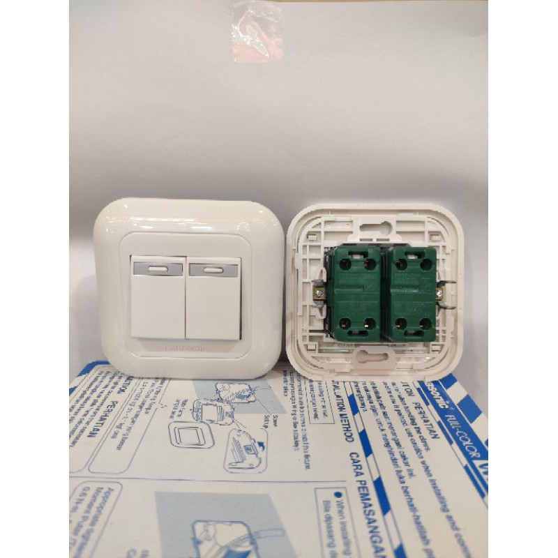 SAKLAR SERI / SAKLAR DOUBLE PANASONIC