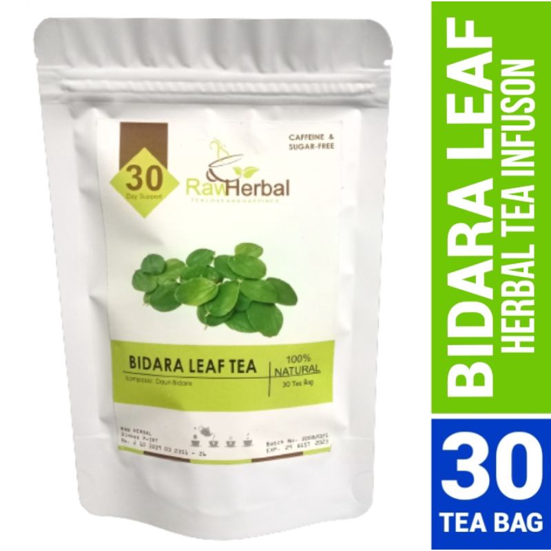 Bidara Leaf Tea : Teh Daun Bidara Pure 100% Organic (30 Tea Bag)