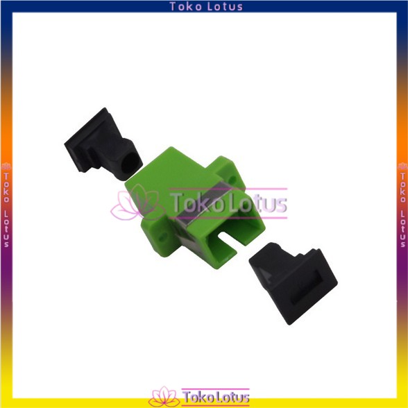 [BISA COD] 1Pcs Adapter Konektor Coupler Flange Coupler SC-APC untuk Kabel Seat Optik Terbaru