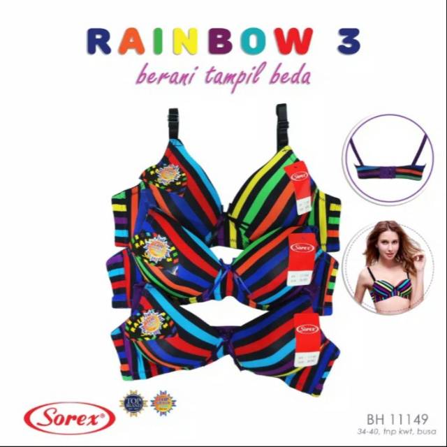 Bra rainbow sorex 11149