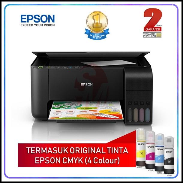 Epson L3150 Ecotank Wifi Multifungsi Printer (Pengganti L405)