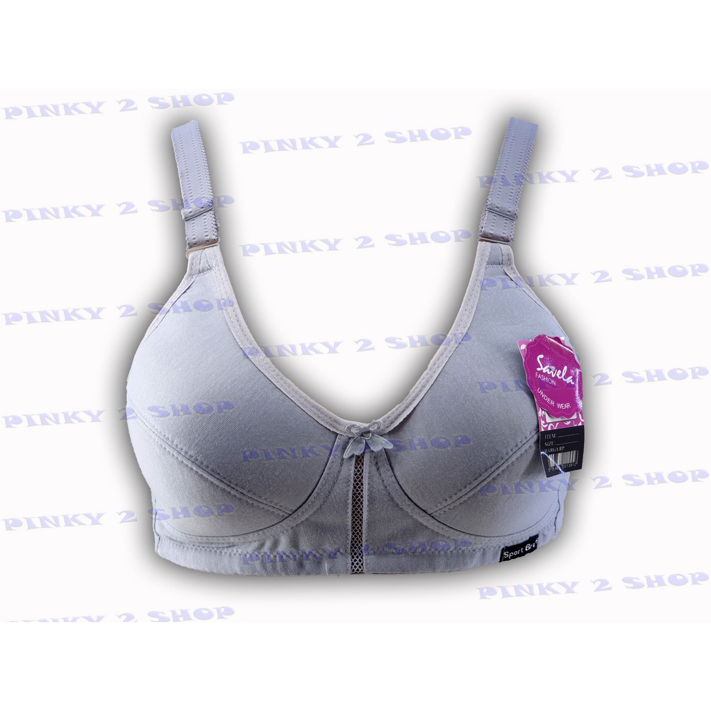 SPORTBRA WANITA DEWASA CUP BESAR BH BRA JUMBO NON BUSA NON KAWAT SIZE 40-44 KAIT 3