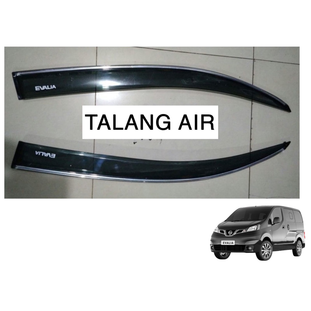 Talang Air Nissan Evalia Side Visor Injection 2 PCS