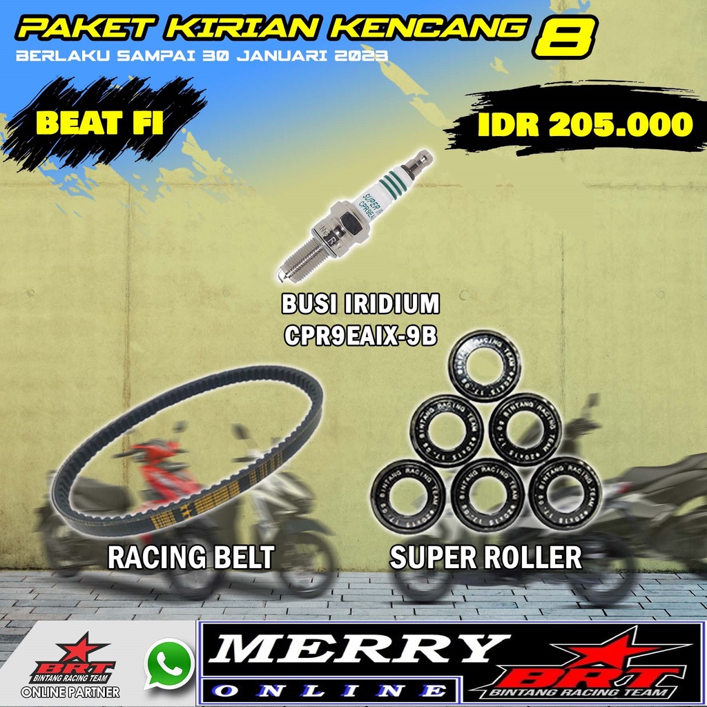 Paket Kirian BRT Beat FI Beat F1 Scoopy FI Beat Scoopy ESP POP