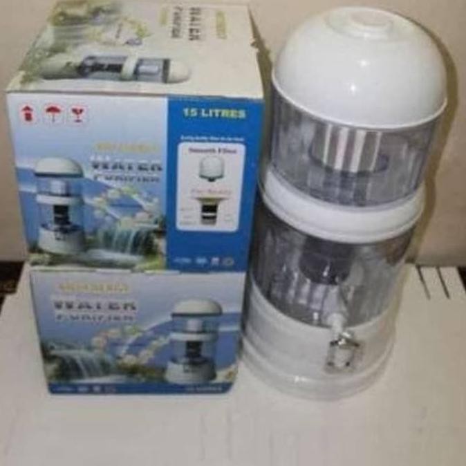 Barang Berkualitas Dispenser Mineral Pot Bio Energy 15 Liter Water Purifier BARANG BAGUS