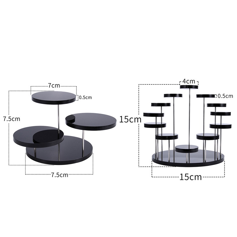 Rak Stand Display Cupcake Bahan Akrilik Untuk Pesta