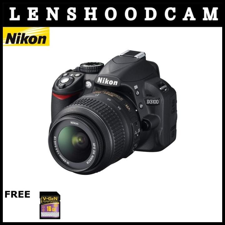 Kamera Nikon D3100 Kit 18-55 / Nikon D3100 Kit 18-55Mm / D3100