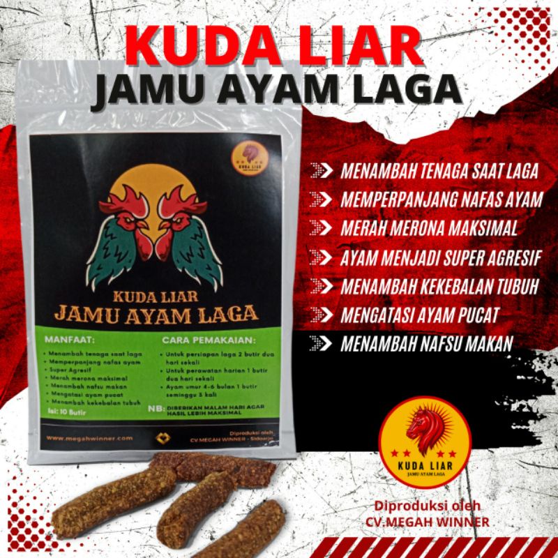 

[TERLARIS] JAMU AYAM BANGKOK UNTUK LAGA/ADUAN - KUDA LIAR AYAM LAGA [OBAT HERBAR]