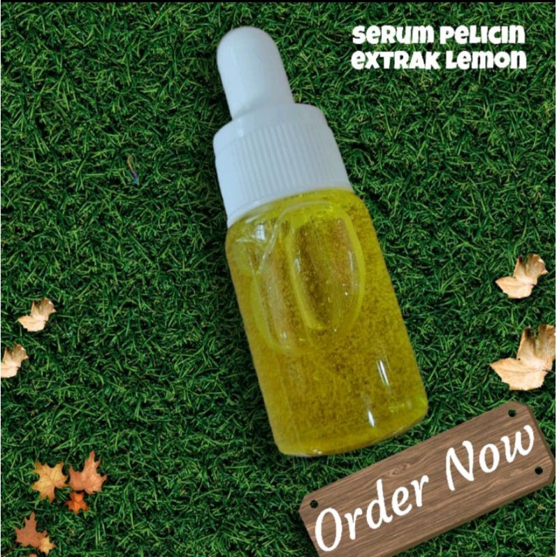 SERUM PELICIN GLOWING EXSTRA LEMON UKURAN LITERAN