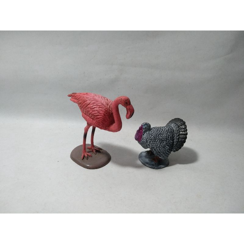 Rare Bird Burung Flamingo Ayam Kalkun Pink Chicken Turkey No Bekisar Cemani Jadul Vintage Retro Klas