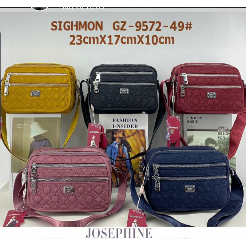 (Bisa cod)Tas selempang sighmon import termurah 9572-49