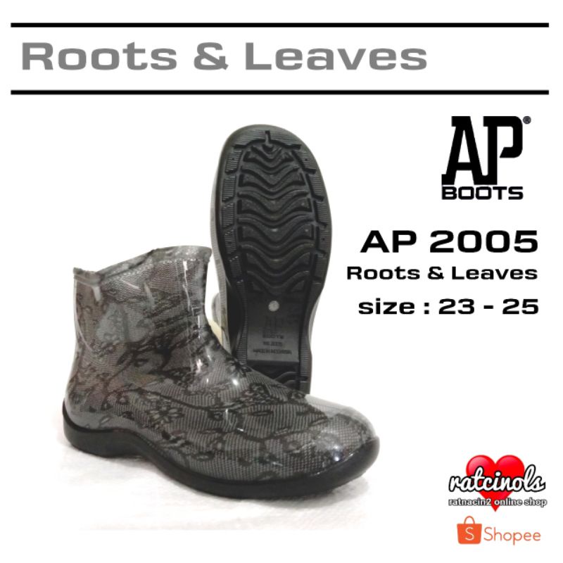 Sepatu Ap Boots Murah AP 2005 Roots&amp;Leaves 23-25