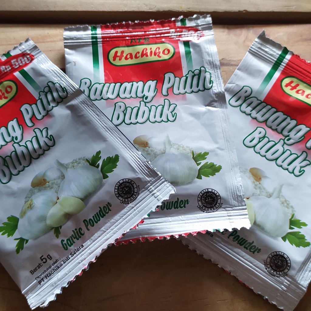 

Hachiko Bawang Putih Bubuk 2 x 5 gr Hachiko Bumbu Dapur Bubuk Bumbu Instan Bumbu Masak Instan Rempah Bubuk