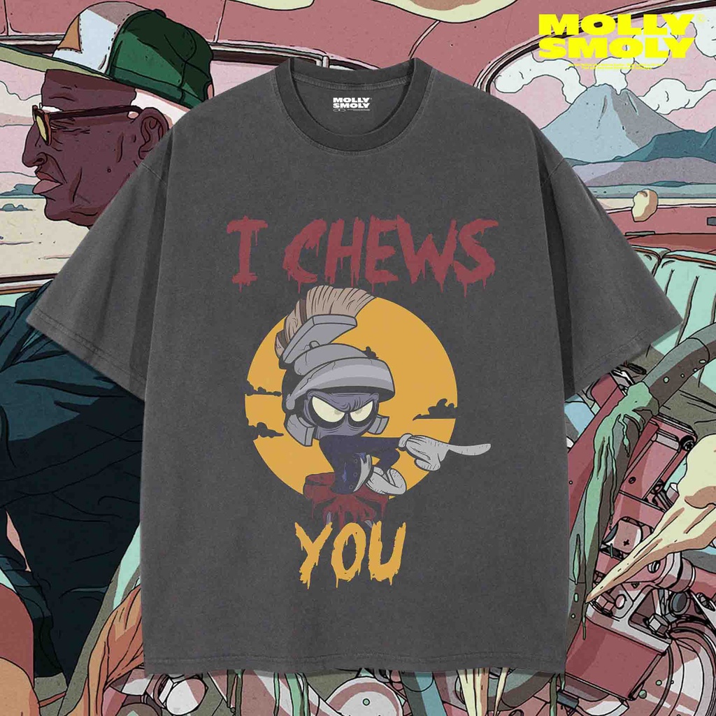 KAOS OVERSIZE I CHEWS YOU LOONEY TUNES OVERSIZE VINTAGE TEE | LOONEY TUNES