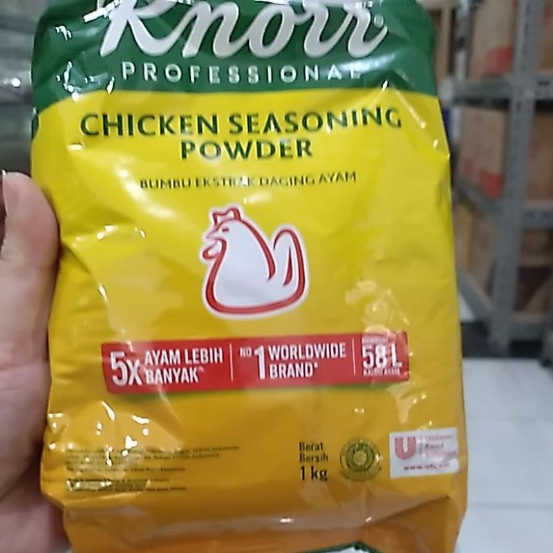 

knorr kaldu ayam 1 kg halal MUI