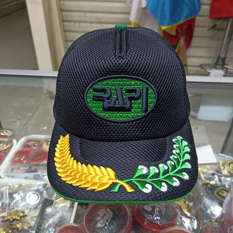Topi RAPI + Bordir Nama dan Callsign
