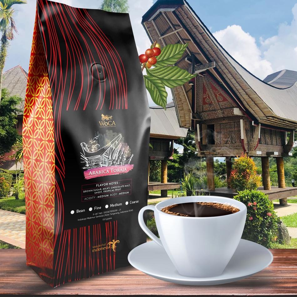 

Pesan aja--WoCA Kopi Arabika Toraja 150 gram