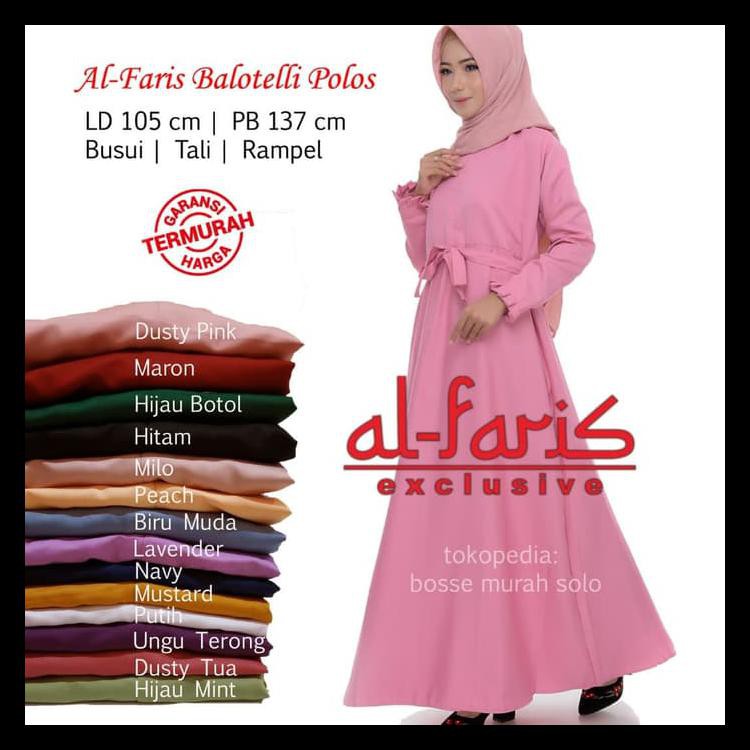 TERFAFORIT BALOTELLI IMPORT - GAMIS BALOTELI BALOTELLI POLOS GRADE A MURAH - HITAM NEW PRODUK