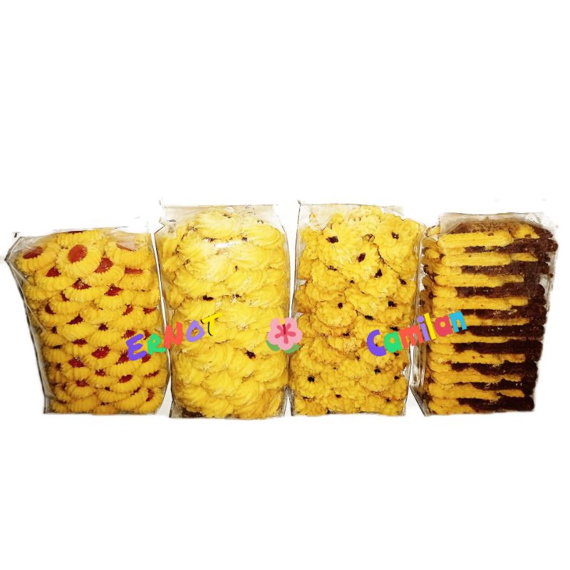 

Kue Semprit 500 Gram 1/2 KG Kiloan Snack Cemilan Enak Murah Oleh Oleh