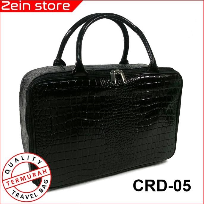 Travel Bag Kulit Sintetis Sintetis Kulit Buaya (Waterproof) Crd-05
