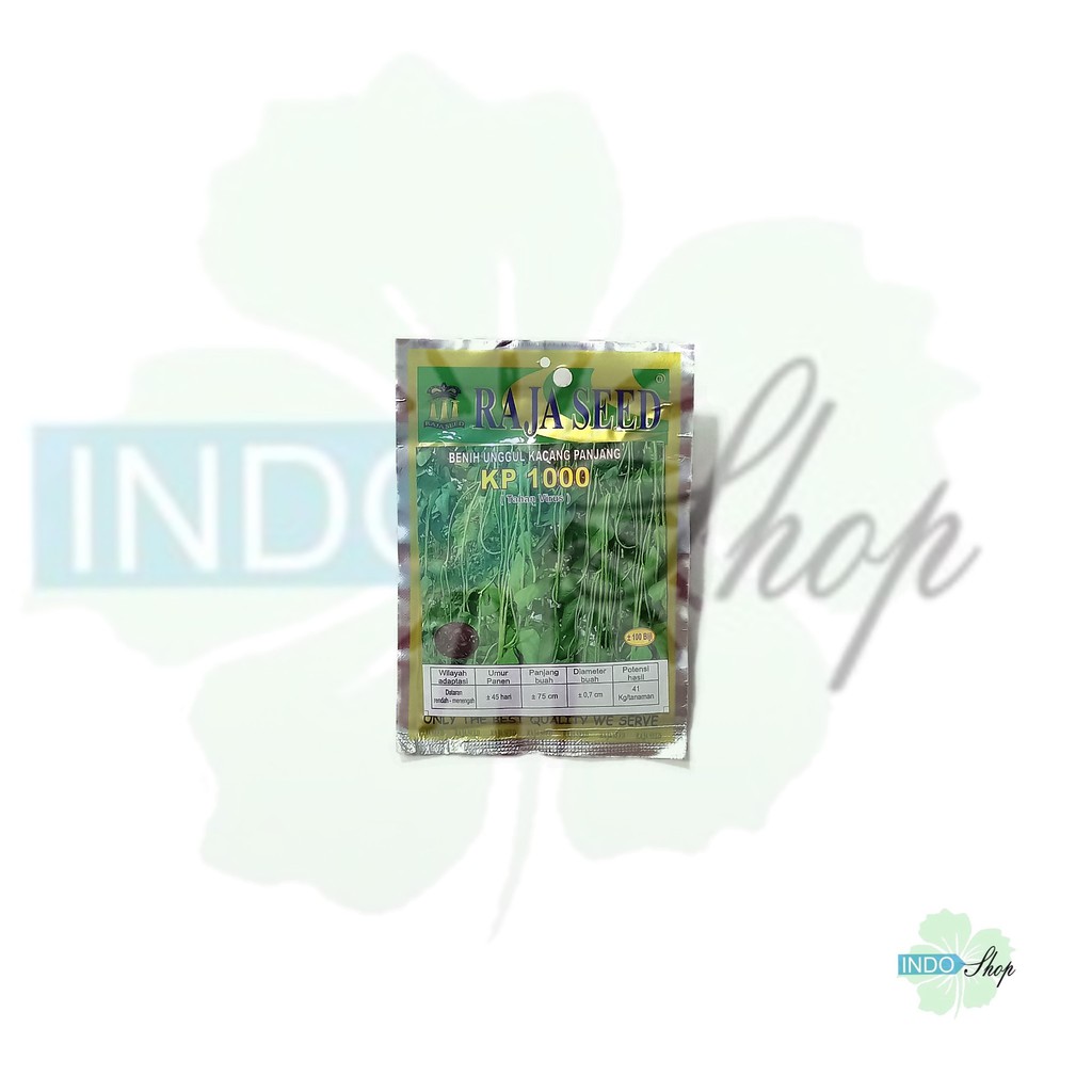 BENIH UNGGUL Kacang Panjang KP 1000 (Tahan Virus) Cap RAJA SEED