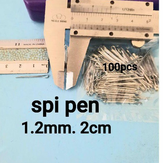 

spi pen 1.2mm x 2cm isi 100biji