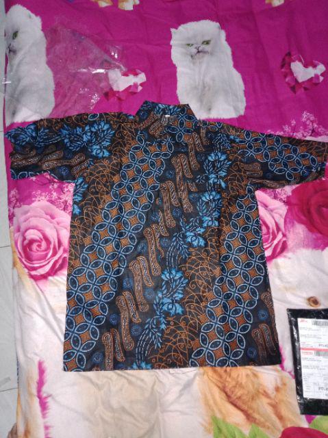 Maura Couple - Sania Ruffle Batik Couple Ori Ndoro Jowi Dnt Garansi