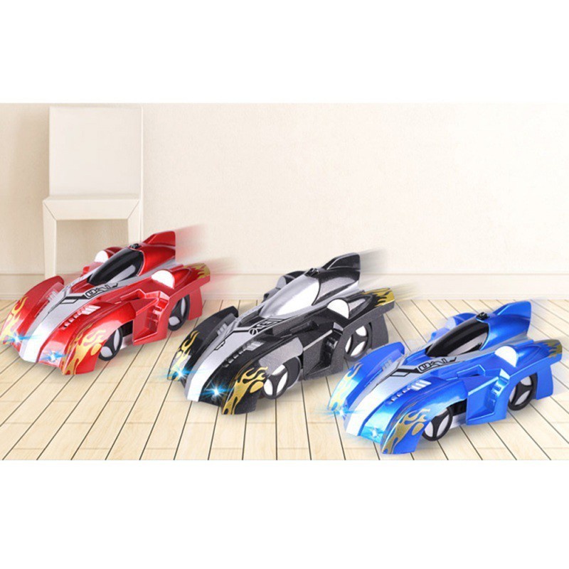 MAINAN MOBIL REMOTE KONTROL JALAN DINDING - RC WALL CLIMBER CAR