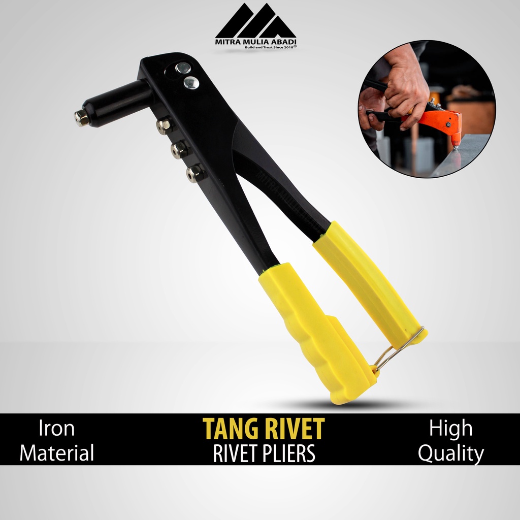 Tang Rivet - Hand Rivet 2.4 - 4.8 mm - Tembakan Paku Rivet