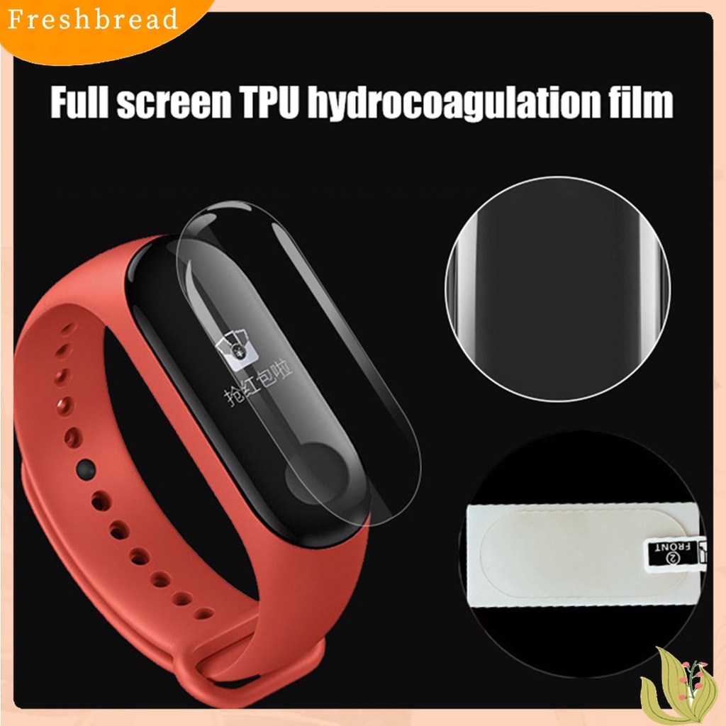 Terlaris TPU Scratch-proof Smart Bracelet Full Screen Protector for Xiaomi Mi Band 2/3/4