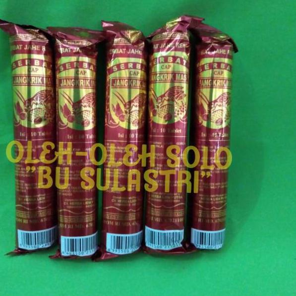 

[PROMO B00100] SERBAT JAHE SOLO CAP JANGKRIK ASLI SOLO Kirim Langsung