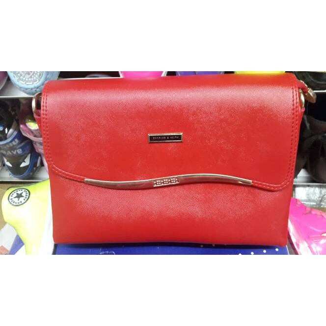 tas JINJING dompet cewe wanita CHARLES & KEITH BRANDED