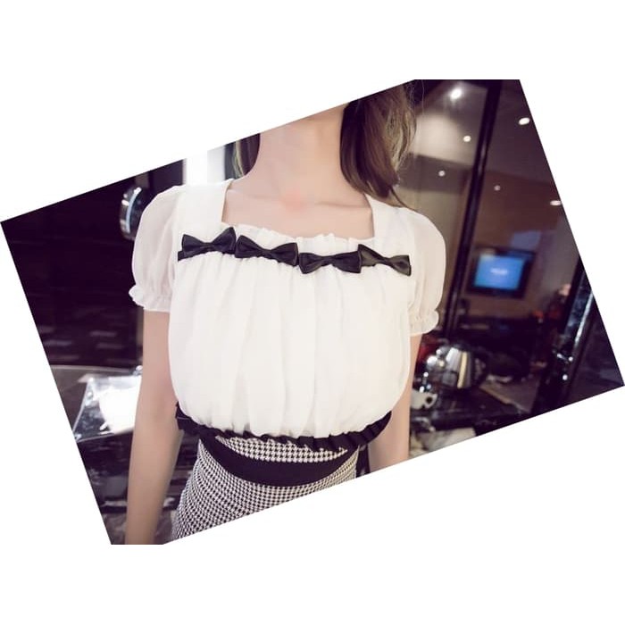 Sexy Party Mini Dress Pesta Putih Bodycon Baju Rok Wanita Korea Import