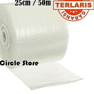 

SALE!!Bubble Wrap Mini Grade A / Bubble Cutting Roll 25 cm x 50 m|RA1