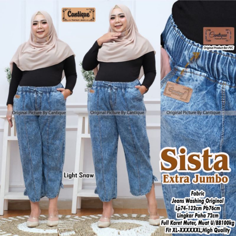 sista celana jeans super jumbo by cantique