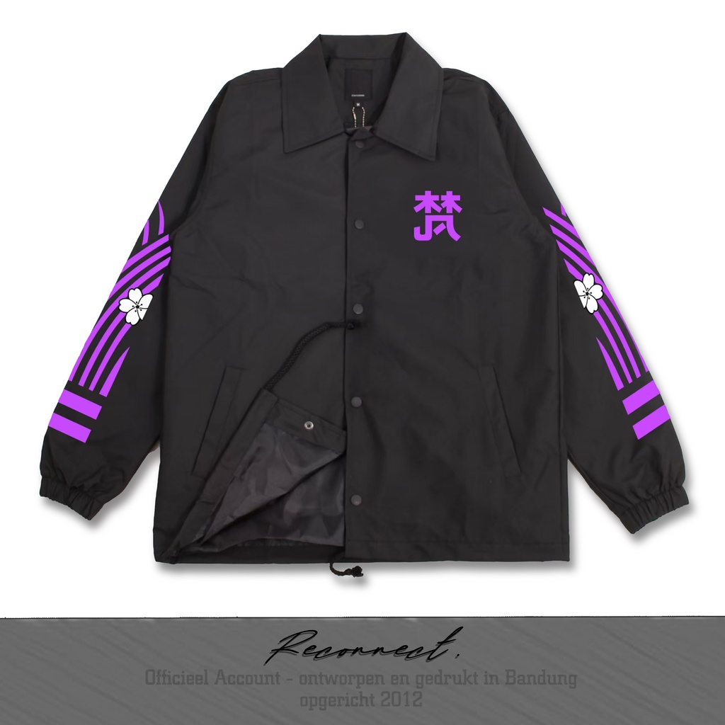 Reconnect Jaket Coach Tokyo Revengers Brahman Burafuman - Unisex Anti Air