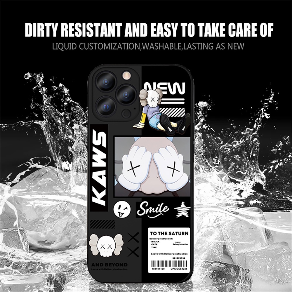 Soft Case TPU Motif Kaws Sesame Street Untuk VIVO Y02 Y16 Y33S Y20S Y20i Y21S Y12S Y12A Y15S Y15A Y11 Y12 Y15 Y17 Y19 Y91C Y30 Y50 Y51 S1