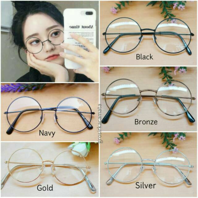 ( 01475 ) KACAMATA BULAT HARGA GROSIR