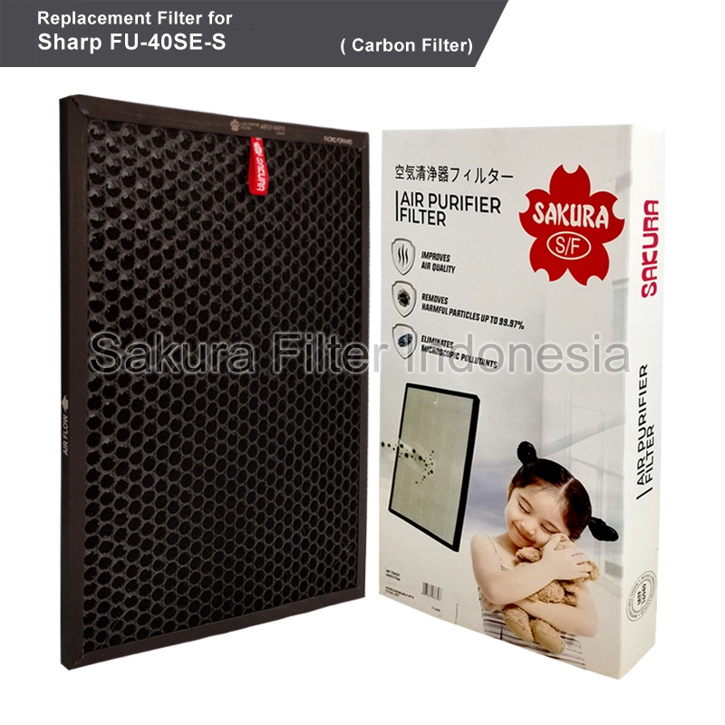 Filter Carbon Sharp Air Purifier FU-40 SE Sakura APCH-94010