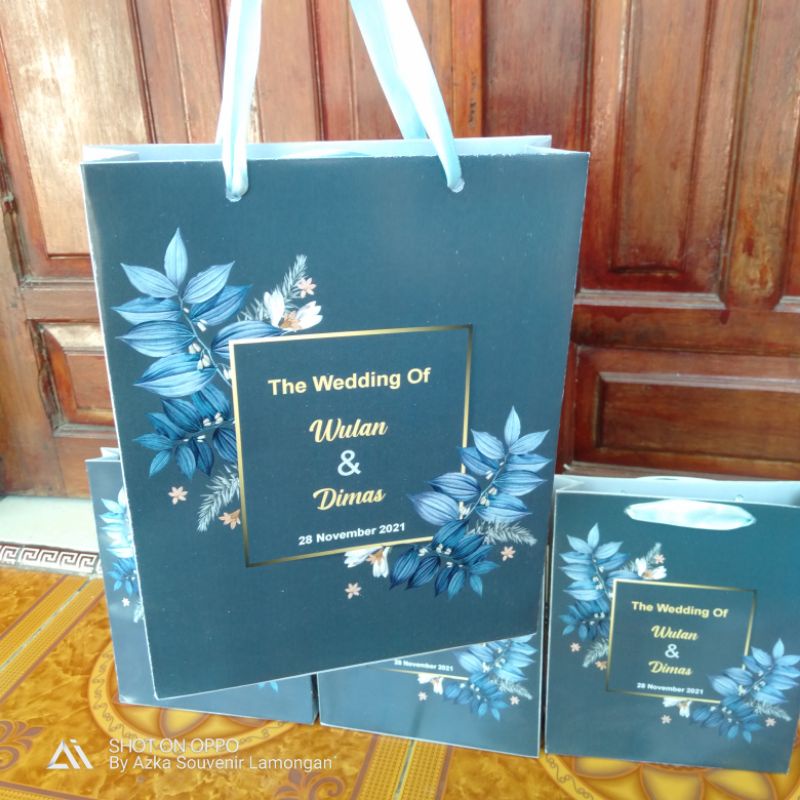 Jual PAPERBAG / 18x7x24cm Paperbag Kertas / Paperbag Bridesmaid ...